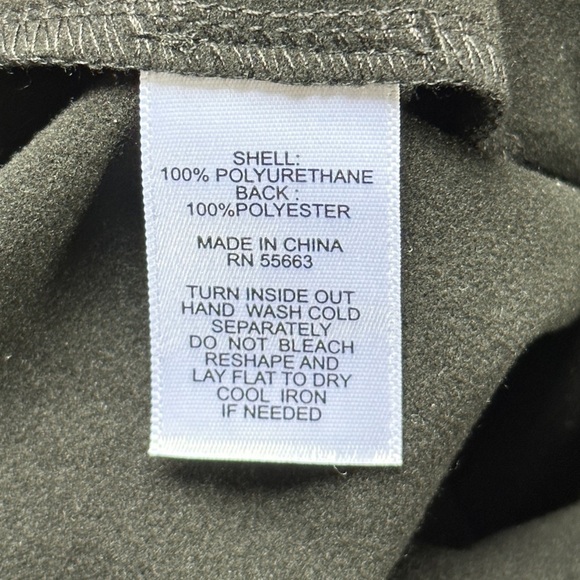 JOIE High Tie Waist Straight Crop Faux Vegan Leather Pants Small - Picture 7 of 7